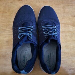 CLARKS Adella Stroll Cloudsteppers, 10M, Navy